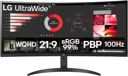 Monitor LG Ultrawide 34WR50QC